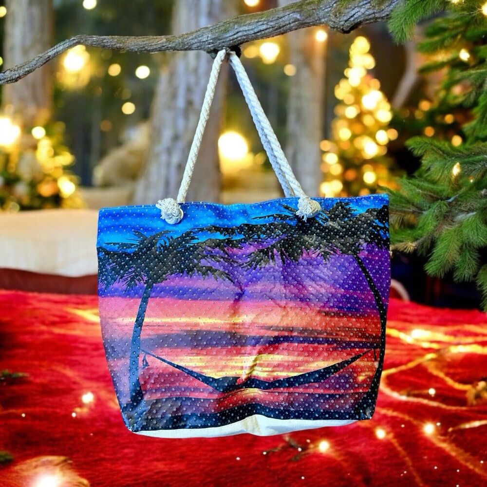 Tropical Sunset Weekender Bag